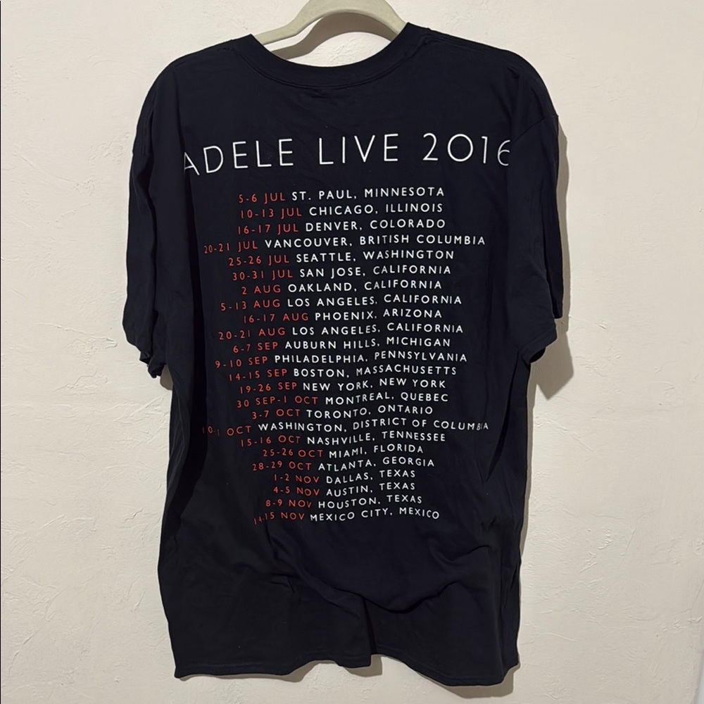 Adele Black Graphic Tee - image 4